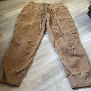 James Perse  Brown Corduroy Pants size 0